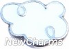 H1681 Cloud Floating Locket Charm