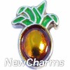 H1688 Shiny Pineapple Floating Locket Charm