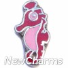 H1689 Sea Horse Floating Locket Charm