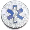 H1703 Emergency Medical Services Circle Floating Locket Charm