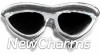 H3117 Silver Sunglasses Floating Locket Charm
