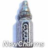 H4044 Baby Bottle Floating Locket Charm