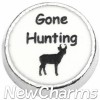 H4538 Gone Hunting Floating Locket Charm