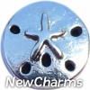 H5005 Sand Dollar Sanddollar Floating Locket Charm