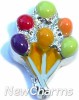 H5020 Balloons Floating Locket Charm