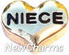 H5042gold Niece Gold Heart Floating Locket Charm