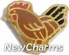Rooster LOCKET CHARM