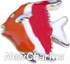 H6112 Big Tropical Fish Floating Locket Charm