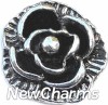 H6509 Vintage Flower Floating Locket Charm