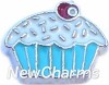 H7015 Cupcake Floating Locket Charm