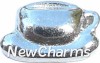 H7020 Cup And Saucer Floating Locket Charm