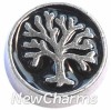 H7191 Circle Tree Of Life Floating Locket Charm