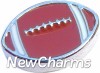 H7520 Football Floating Locket Charm