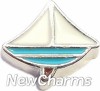 H7605 Sailboat Floating Locket Charm