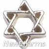 H7626 Star Of David Floating Locket Charm