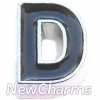 Fancy CZ Letter A Floating Locket Charm