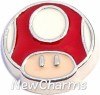 H7818 Power Up Mushroom Floating Locket Charm