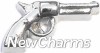 H7871 Silver Revolver Floating Locket Charm