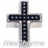 H7885 Polka Dot Cross Floating Locket Charm