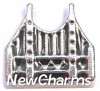 H7942 Silver Bridge Floating Locket Charm