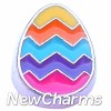H7973 Colorful Easter Egg Floating Locket Charm