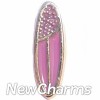 H8083 Purple Surfboard Floating Locket Charm