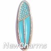 H8084 Blue Surfboard Floating Locket Charm