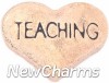 H8162 Teaching Rose Gold Floating Locket Charm