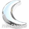 H8179 Silver Moon Floating Locket Charm