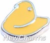 H8254 Peeps Yellow Chick Floating Locket Charms