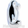 H8315 Penguin Floating Locket Charm