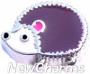 H8324 Hedgehog Floating Locket Charm