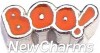 H9117 Orange Boo Floating Locket Charm