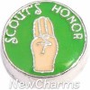 H9129 Scouts Honor Floating Locket Charm