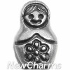 H9144 Nesting Doll Floating Locket Charm