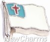 H9730 Christian Flag Floating Locket Charm