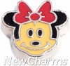 H9741 Minnie Face Floating Locket Charm