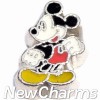 H9743 Mickey Standing Floating Locket Charm