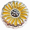 H9756 Sunflower Floating Locket Charm