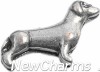 H9776 Dachshund Floating Locket Charm