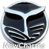 H9844 Whale Tail Floating Locket Charm