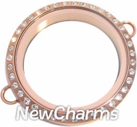 VIR11 Rose Gold Big Round CZ