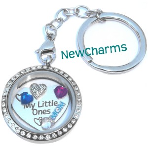 Stainless Steel Keychain Sample Locket