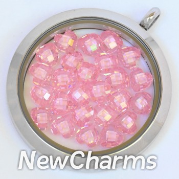 TS80 Twist Stainless Steel Silver Largest Round Locket