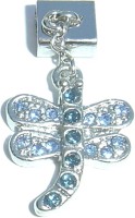 5mm109 Blue Dragonfly Sliding 5mm Italian Charm