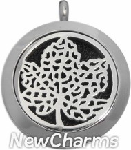 SS10  Stainless Steel Silver Big Round Floating Locket