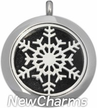 SS10 Stainless Steel Silver Big Round Floating Locket
