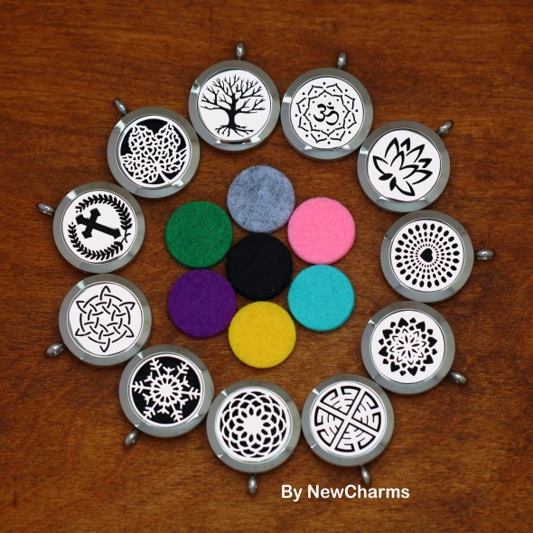 Alloy Floating Living Lockets