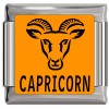 Aries Zodiac Italian Charm on Gold