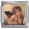 A10326 Cherub Thinking Italian Charm